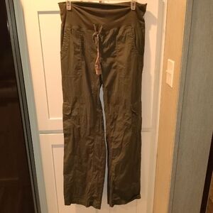 Olive Wide Leg Women's Pants